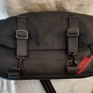 Domke Men's Black Heavy Canvas Crossbody/Camera With Removable Section Bag